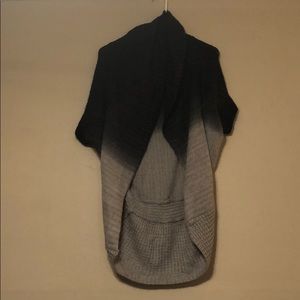 Ombré short sleeve sweater